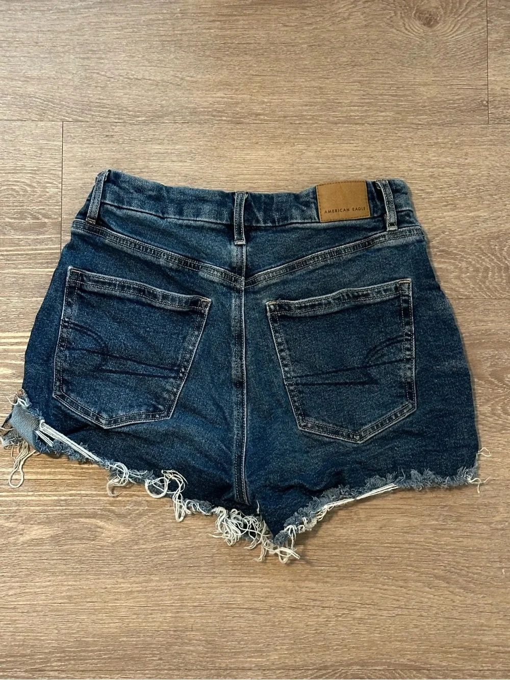 Dark Denim Shorts